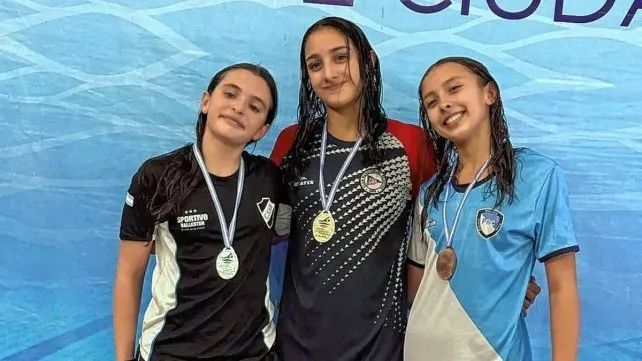 Nadadora del Rowing: seis medallas doradas en Santiago del Estero
