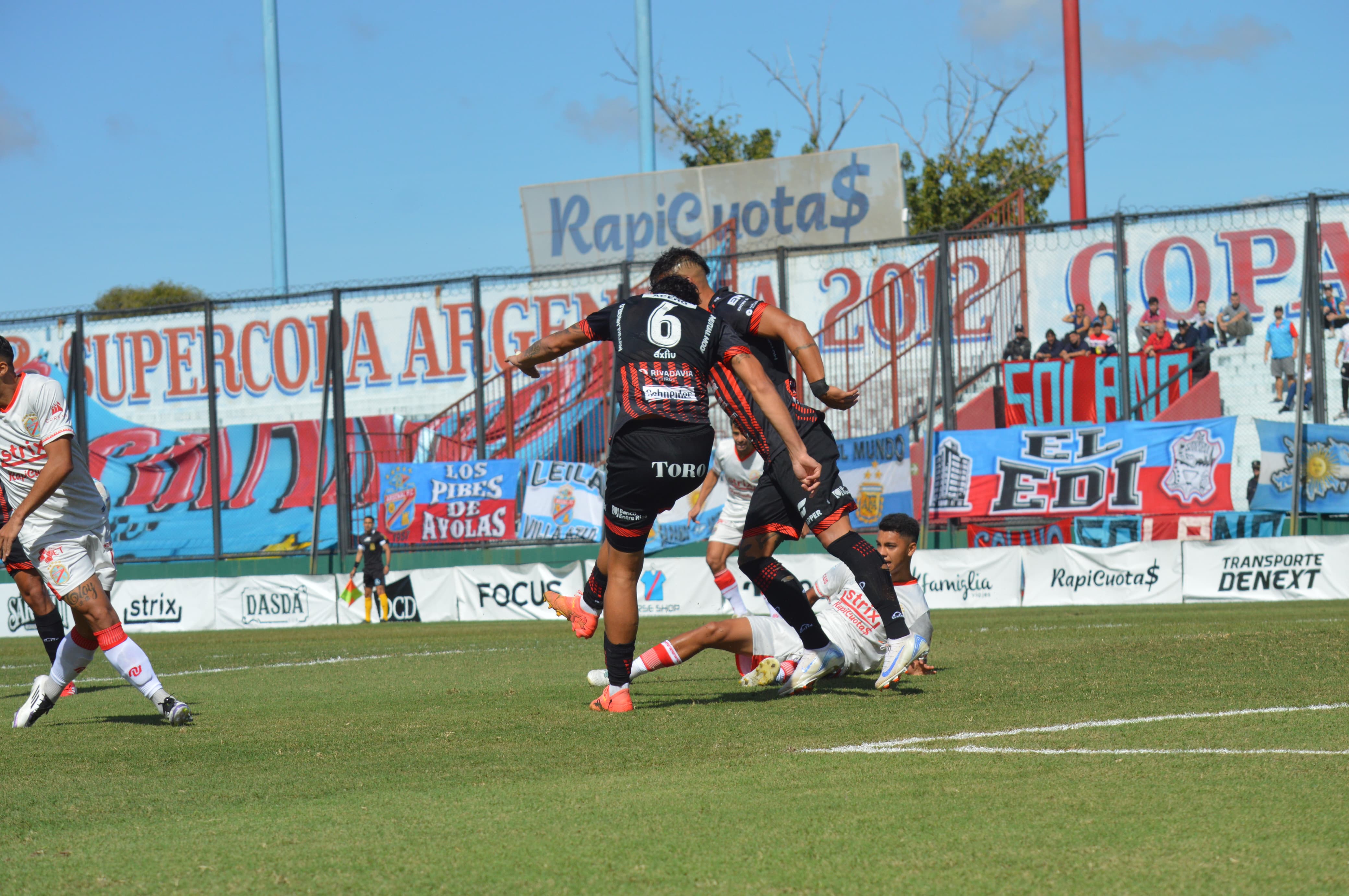 Julián Marcioni le dió la alegría al Patrón en Sarandí.