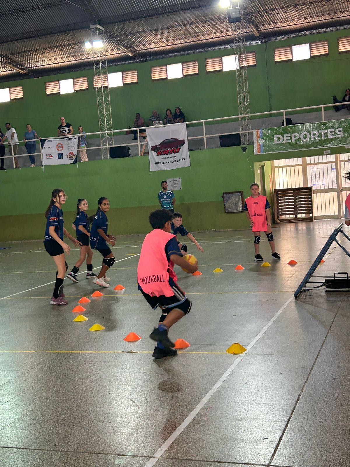 El Tchoukball fue protagonista en el 150° aniversario de Mocoretá